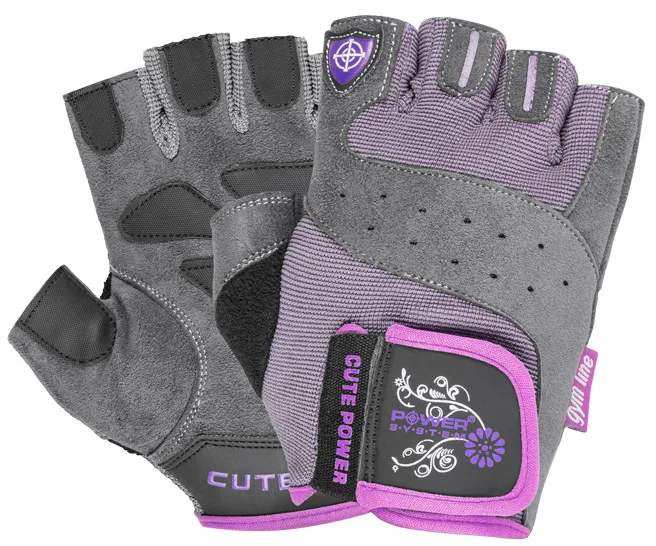 Sieviešu treniņu cimdi Cute Power sīktēls 3
